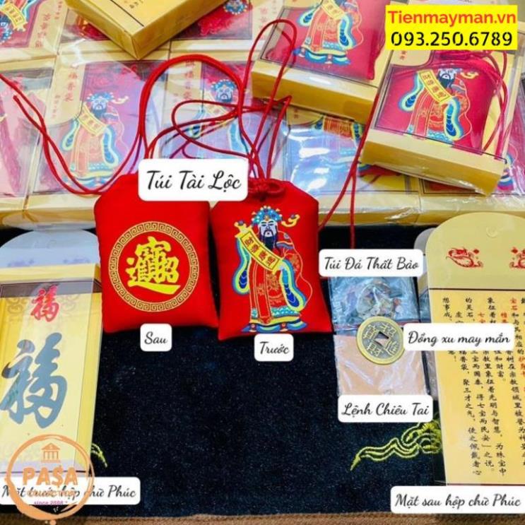 [Siêu Sale] Túi Thần Tài May Mắn Vượng Tài Vượng Phúc Gia Tăng Tài Lộc [Đã Khai Quang]