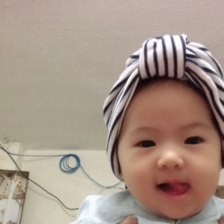Mũ turban cho bé