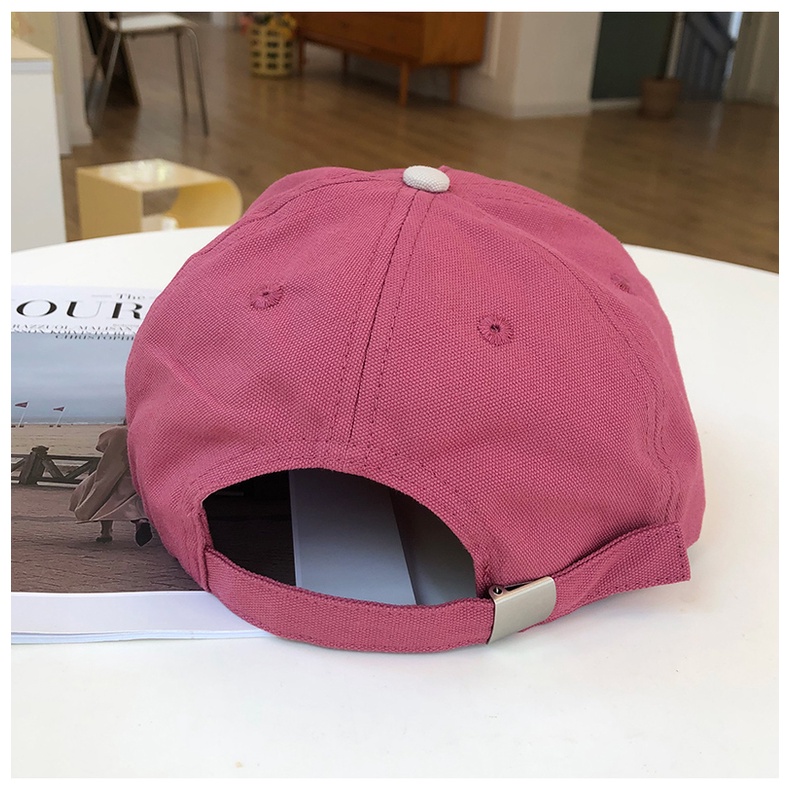 Nón Lưỡi Trai Thêu Họa Tiết Màu Sắc Phong Cách Hip Hop Hàn Quốc Thời Trang Mùa Hè Cho Nam Và Nữ