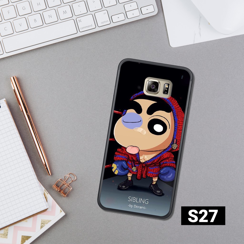 [RẺ VÔ ĐỊCH] ỐP LƯNG SS S6 S6 EDGE S7 S7 EDGE IN HÌNH SHIN CẬU BÉ BÚT CHÌ SIÊU CUTE -  SIÊU RẺ - SIÊU BỀN - SIÊU ĐẸP