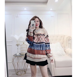 Áo len thổ cẩm cho nữ LS_ATN119
