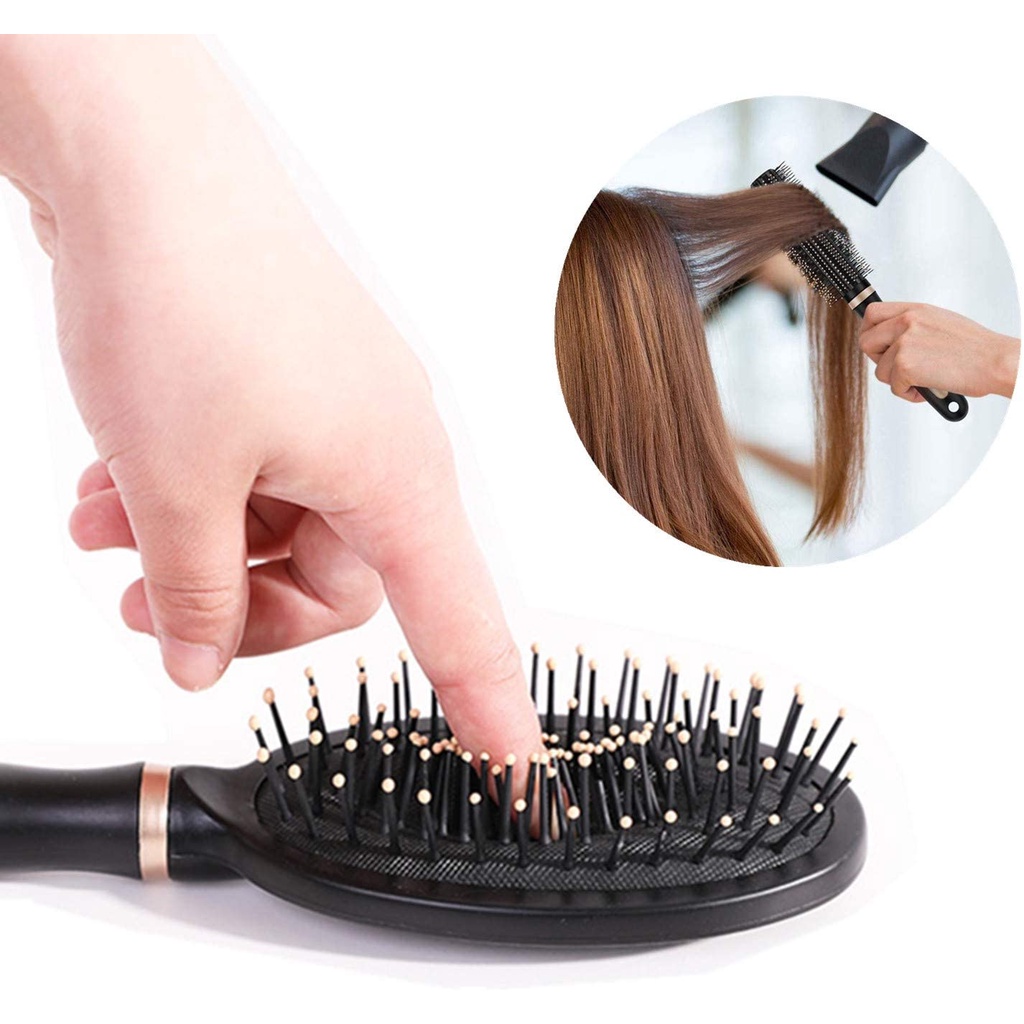[Hàng mới về] Lược Chải Tóc Mát Xa Da Đầu Chống Tĩnh Điện Dành Cho Nam Và Nữ