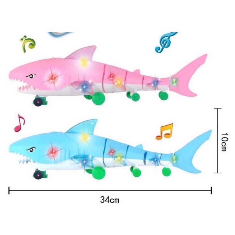 Đồ Chơi Cá Mập Chạy Pin Hát Baby Shark Vui Nhộn Dành Cho Bé