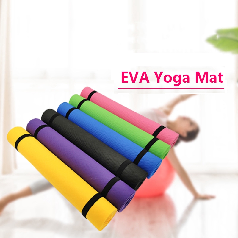 Thảm Tập Yoga Chống Trượt Dày 4mm