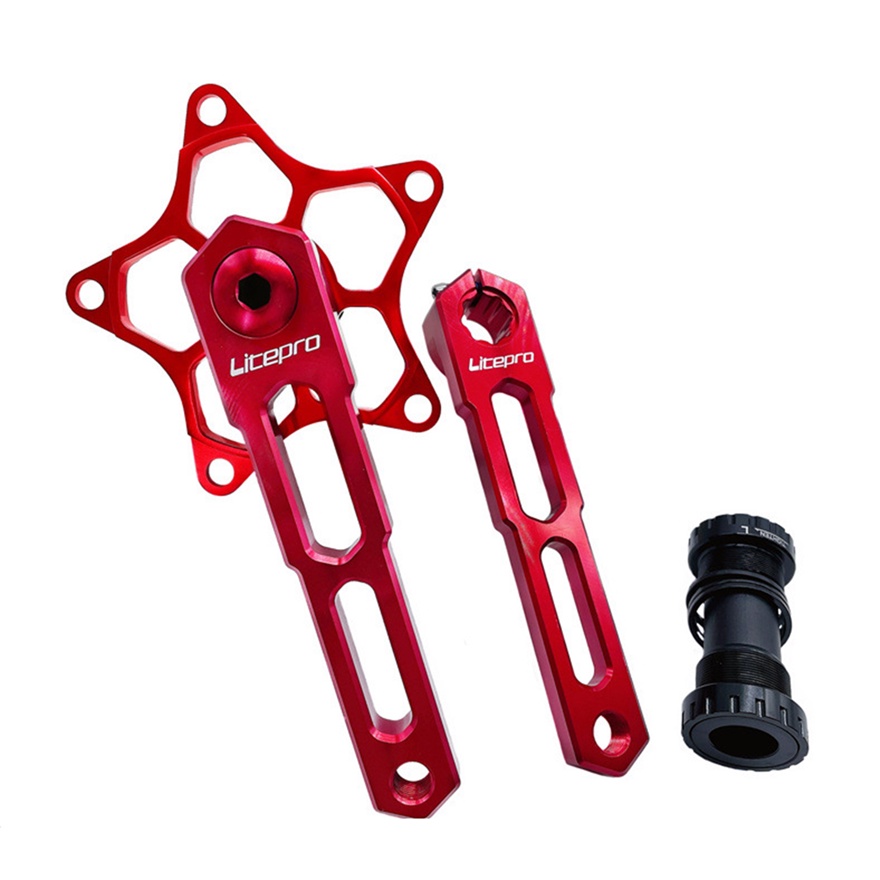 Trục Khuỷu Xe Đạp 5 Móng 170mm 130BCD Chất Liệu Hợp Kim Nhôm