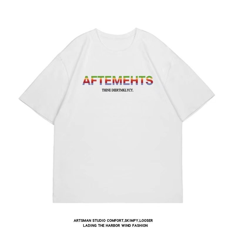 Áo Thun Nam Ngắn Tay In Chữ M-8XL