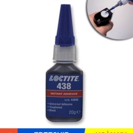 Keo loctite 438 20g - keo dán đa năng