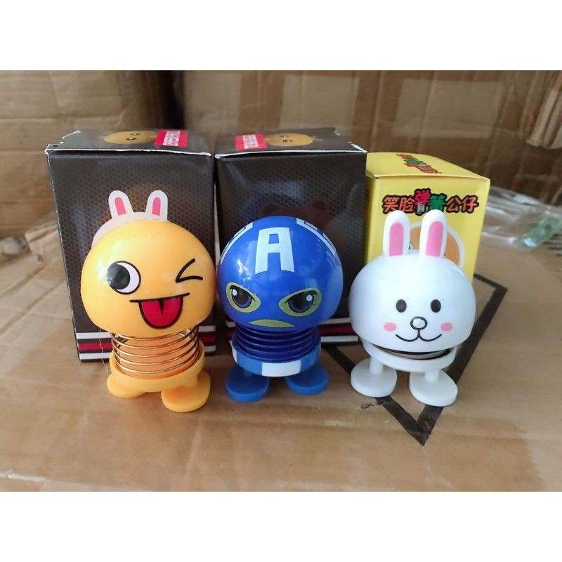 Thú nhún lò xo Emoji vui nhộn
