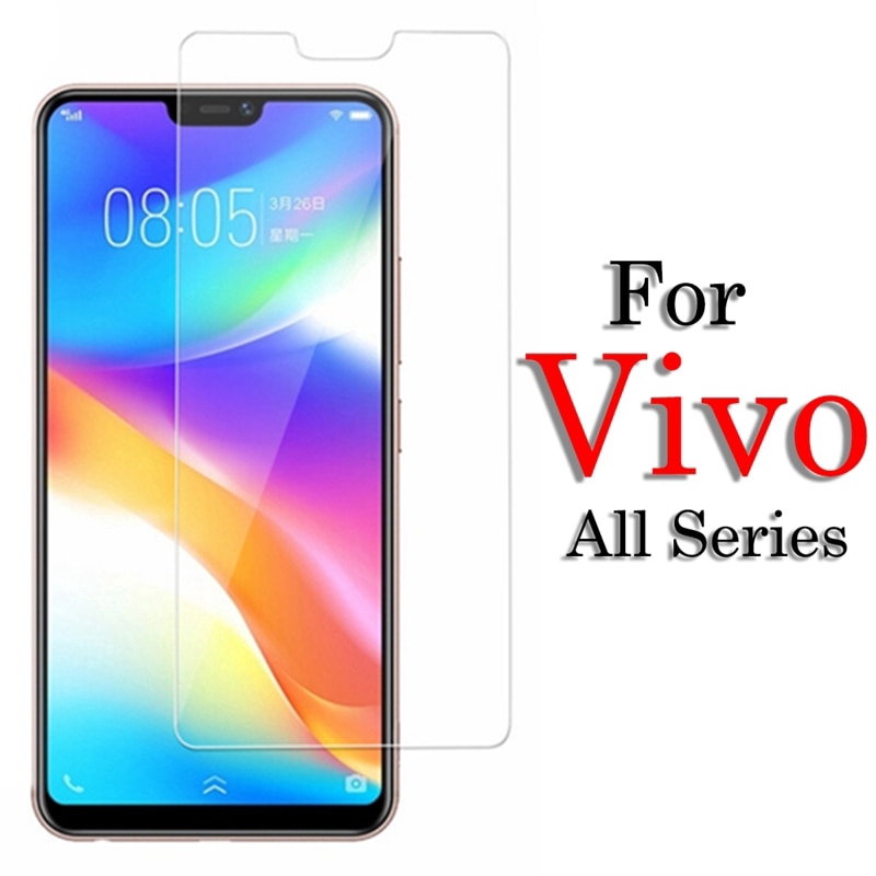 2 kính cường lực bảo vệ màn hình cho VIVO V5S V5 Lite V9 V7 Plus V1 V3 Max X Shot x710l