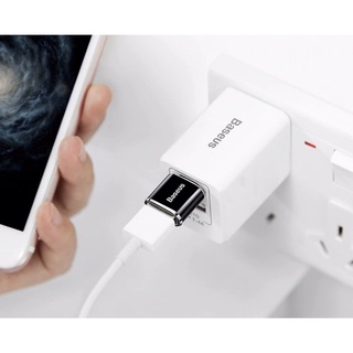 (OTG ) Đầu chuyển đổi từ typeC sang usb -A của baseus