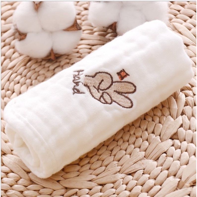 Set 5 KHĂN XÔ SỮA 100% SỢI COTTON SIÊU MỀM 6 LỚP CHO BÉ, CÓ ẢNH THẬT, HÀNG XUẤT NHẬT