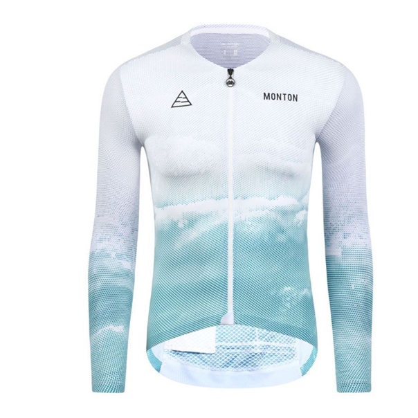 Áo đạp xe dài tay Monton Beach Aqua