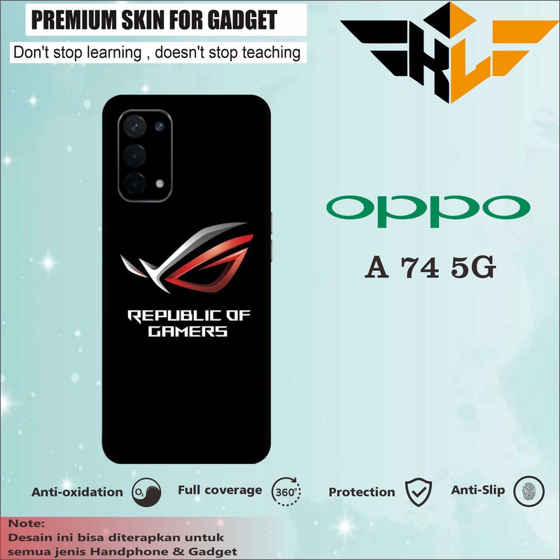 Ốp Điện Thoại Thiết Kế Độc Đáo Cho OPPO A74 5G ROG Mua 1 Tặng 1