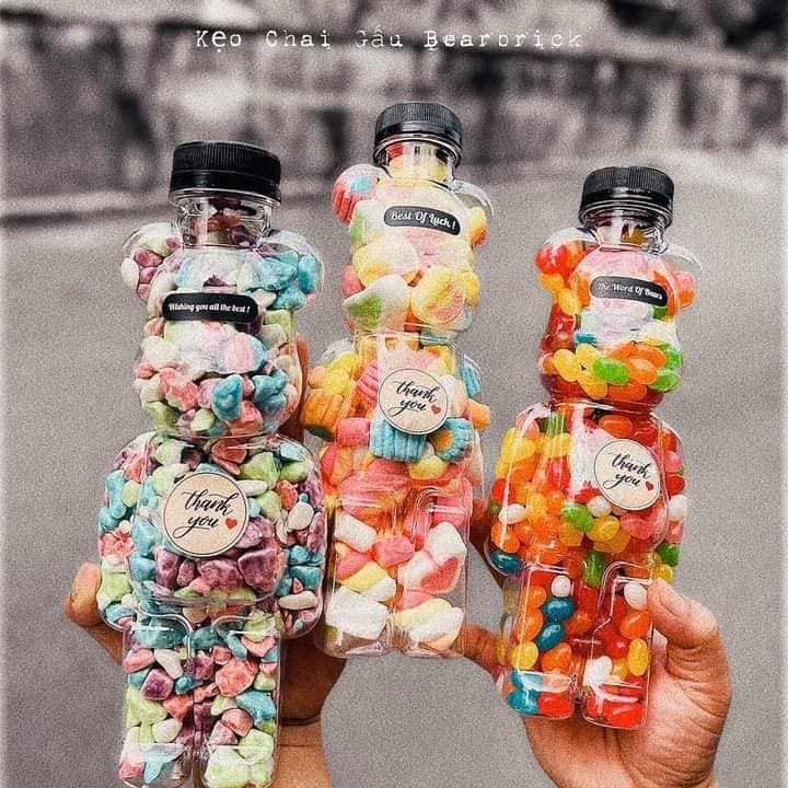 Kẹo Hình Chai Gấu Các Loại - GÀ BEO FOOD