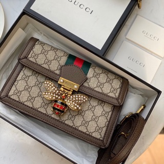 Giảm giá Túi xách Gucci Bee Fullbox bản 2 dây đeo - BeeCost
