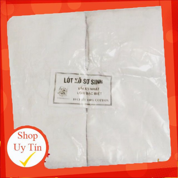 10 lót xô sơ sinh ( sỉ, lẻ)