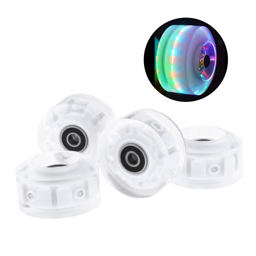 Set 9 Bánh Xe Bằng PU Nhiều Màu Sắc Dành Cho Ván Trượt