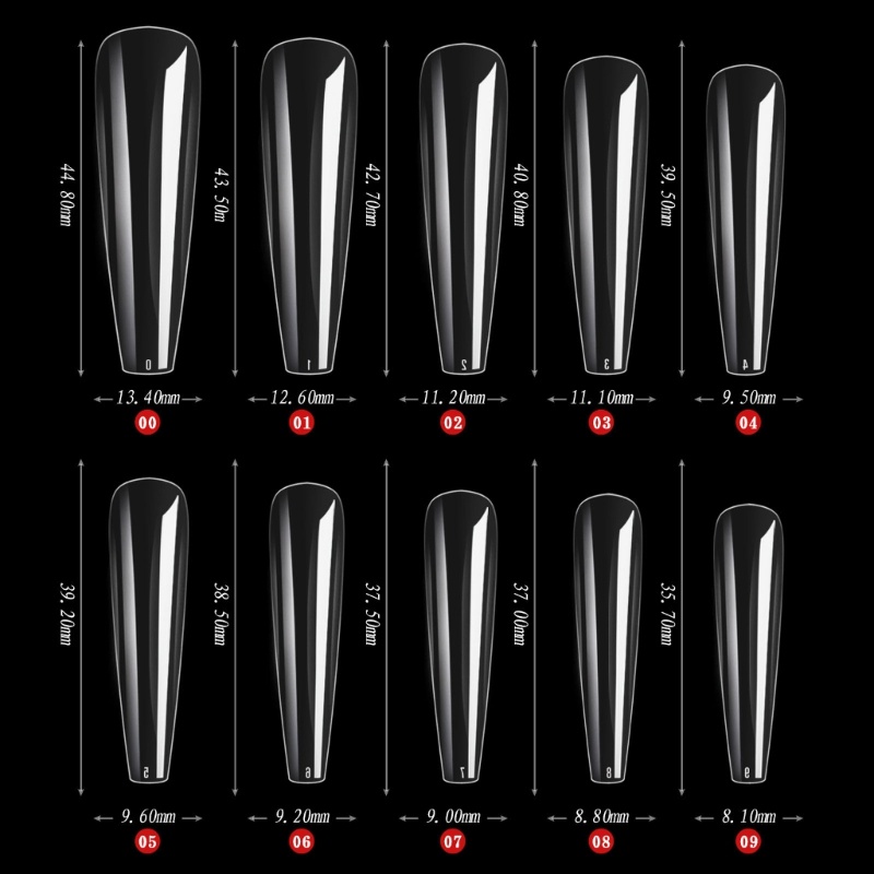 Bộ Móng Tay Giả Bằng Acrylic Acrylic Che Phủ Toàn Diện