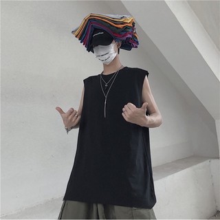 Áo tanktop unisex dưới 70kg - basic trơn