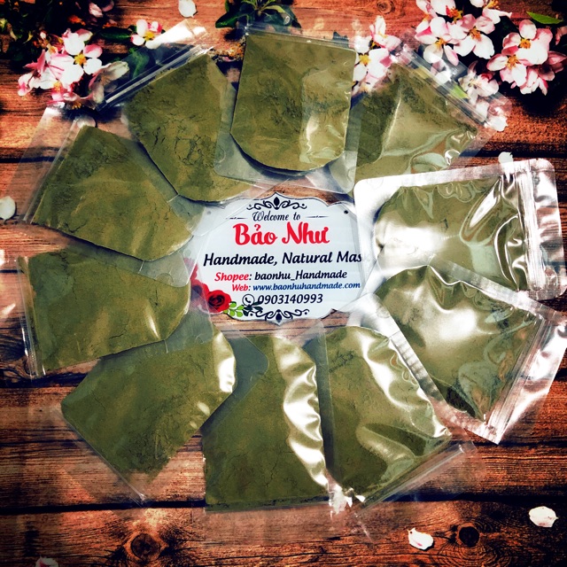 500Gram Trà Xanh Handmade - Tắm Trắng, Mờ Thâm, Giảm Mụn