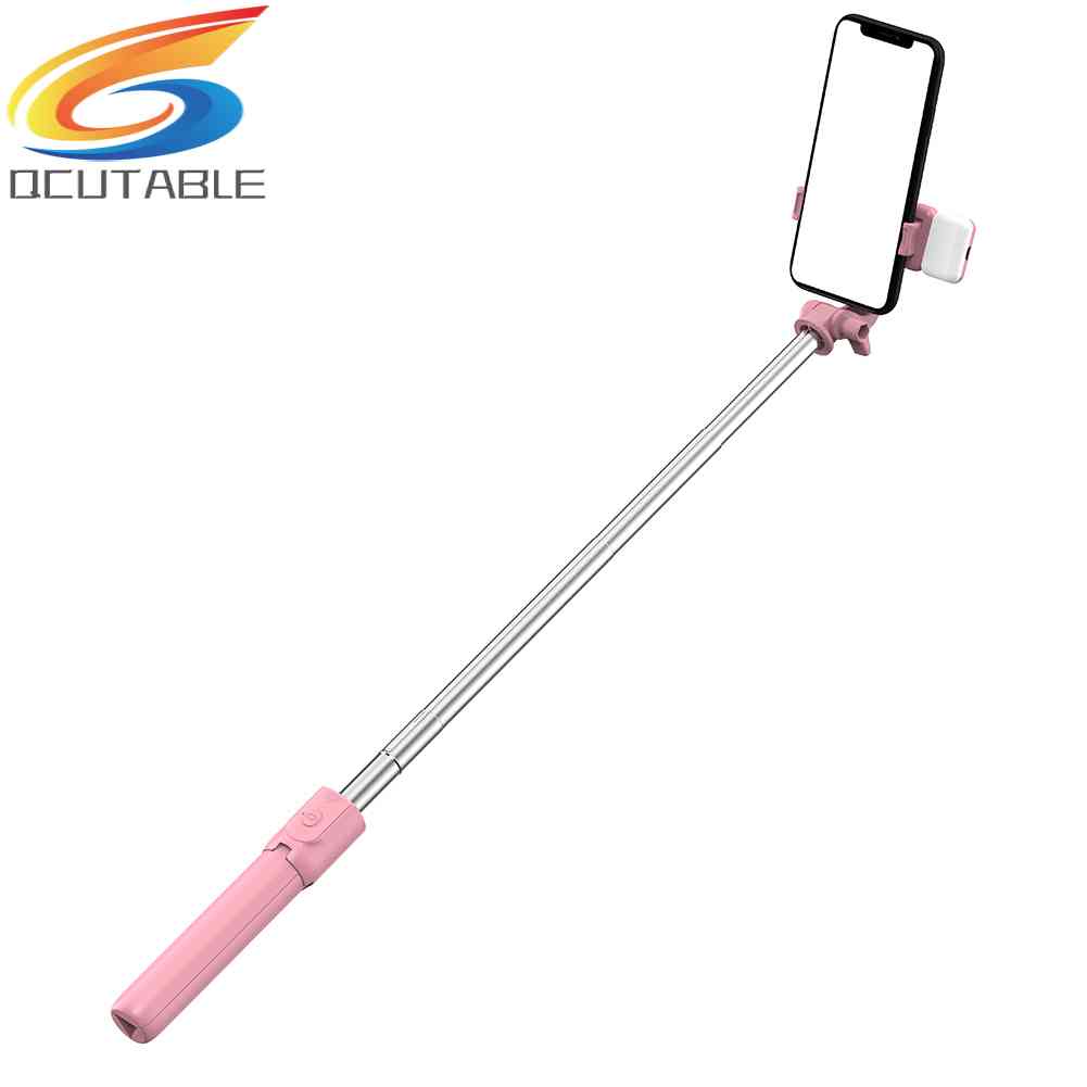 Gậy Tự Sướng Bluetooth Có Thể Gấp Gọn Kèm Đèn Led
