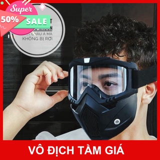 Kính Bảo Hộ Cao Cấp Loại Xịn [🔥SIÊU BẢO VỆ🔥], Kính Chống Dịch, Chống Bụi, Mặt Nạ Bảo Hộ, Chống Hơi Sương Có Thể Tháo R