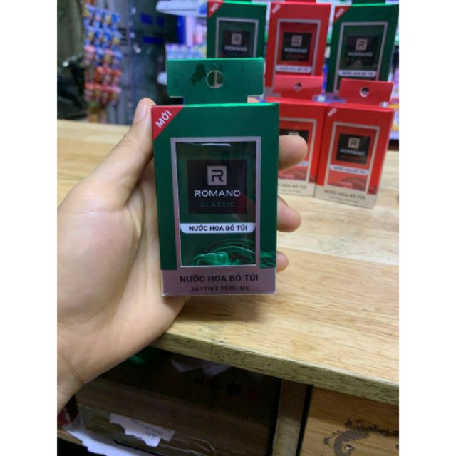Romano - Nước hoa bỏ túi Classic 18ml HỘP XANH LÁ | BigBuy360 - bigbuy360.vn