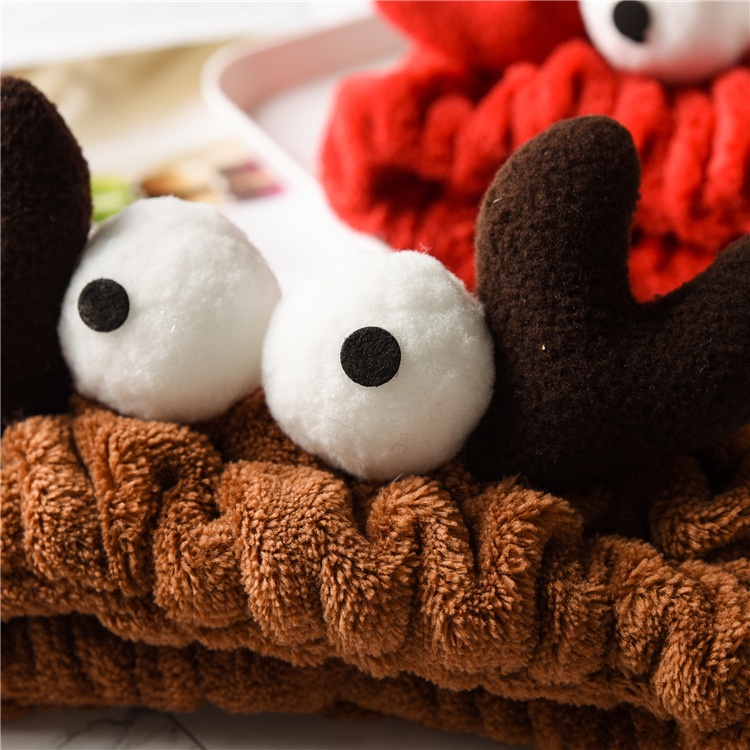 Băng đô cài tóc rửa mặt Hình Con Cua Dễ Thương Vui Nhộn