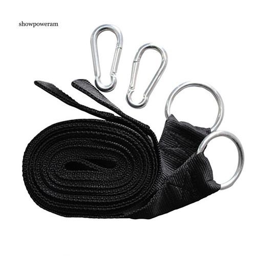 Set 4 dây đai và móc dùng để treo võng trên cây tiện dụng khi đi cắm trại