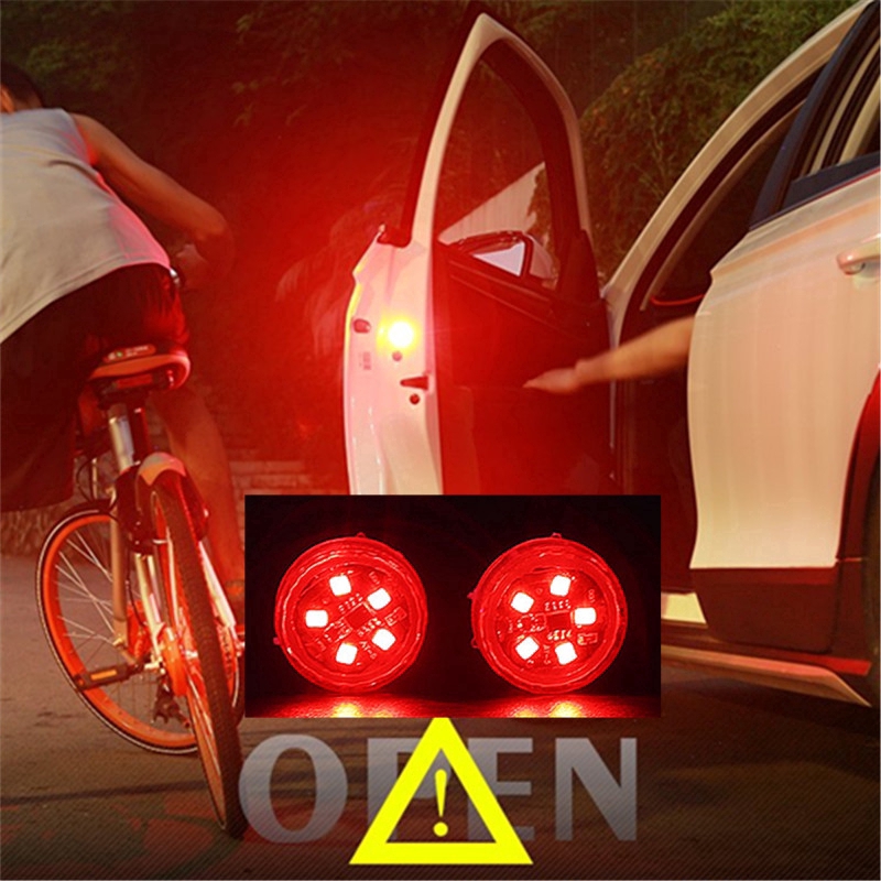 Đèn LED cảnh báo mở cửa xe nhấp nháy tiện dụng
