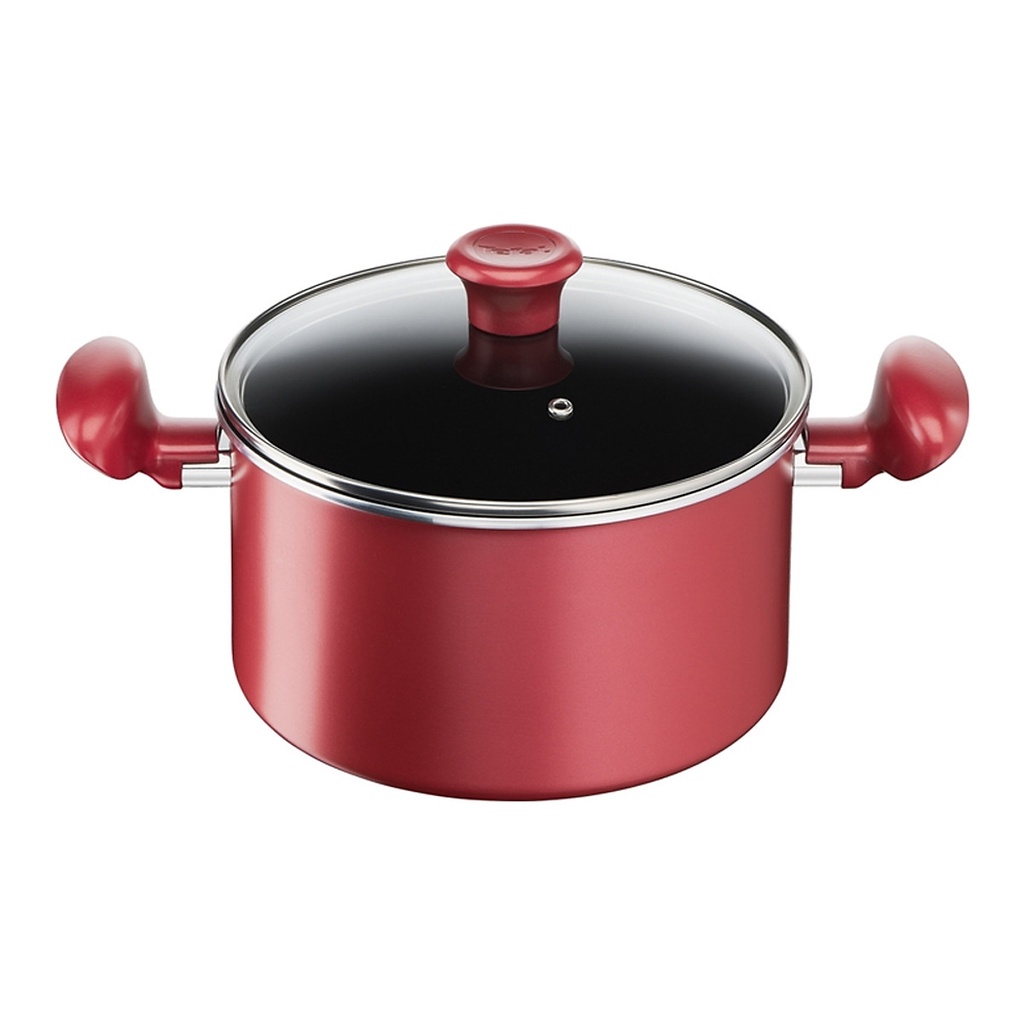 Bộ 2 Nồi cán dài-quánh, Nồi Tefal So Chef 18-22 cm - Dùng mọi loại bếp