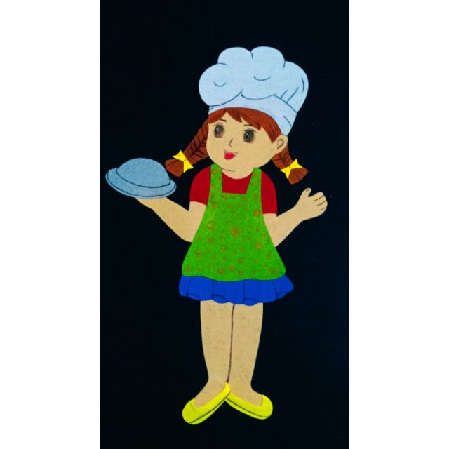 Đồ dùng mầm non. Góc phân vai.