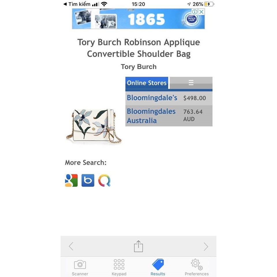 Túi đeo vai Tory Burch