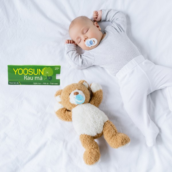 Kem YOOSUN RAU MÁ dịu mát da do cháy nắng, bỏng nhẹ tuýp 25g