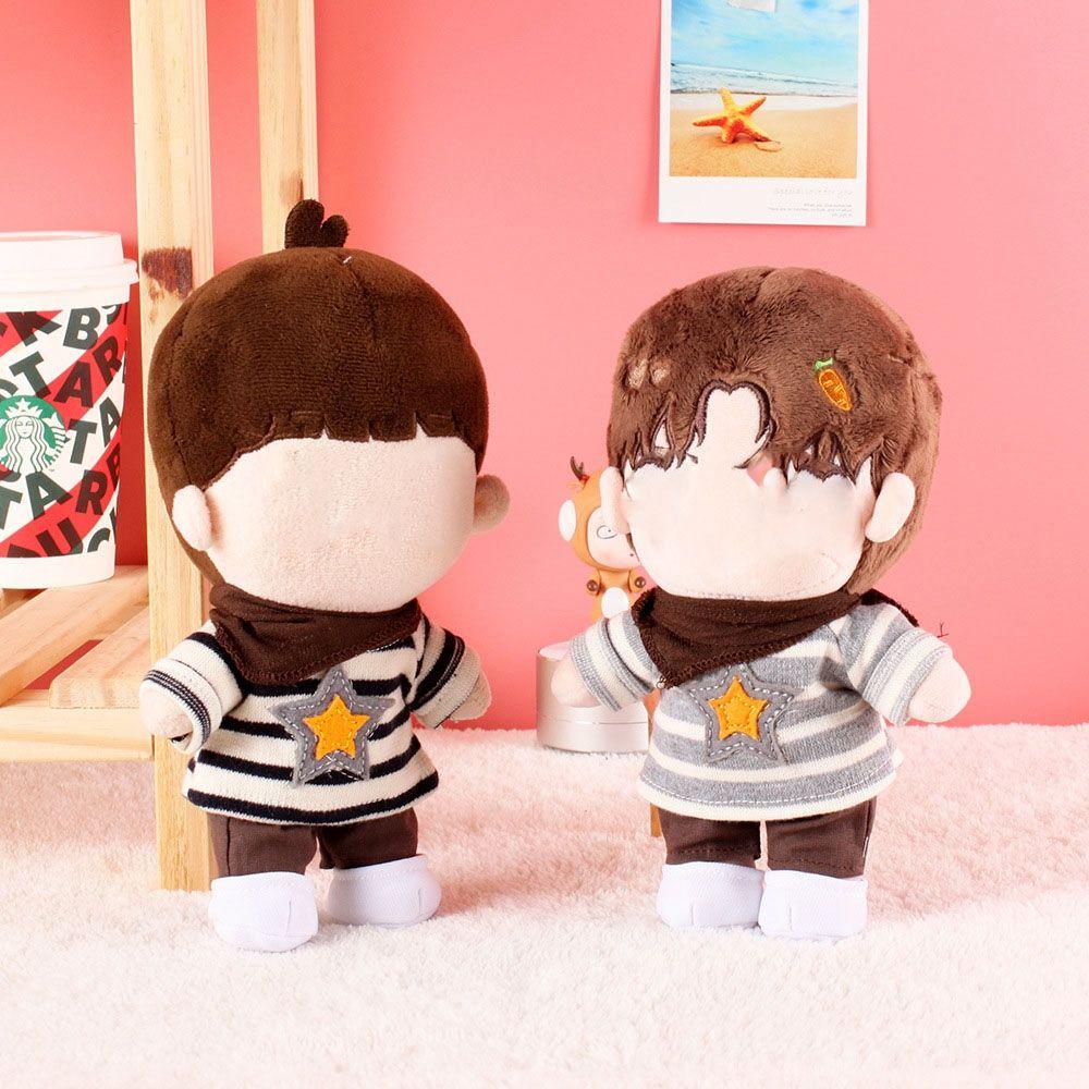 Bộ Trang Phục 5 Kiểu Cầu Vồng Bằng Vải Cotton Dành Cho Búp Bê 20cm