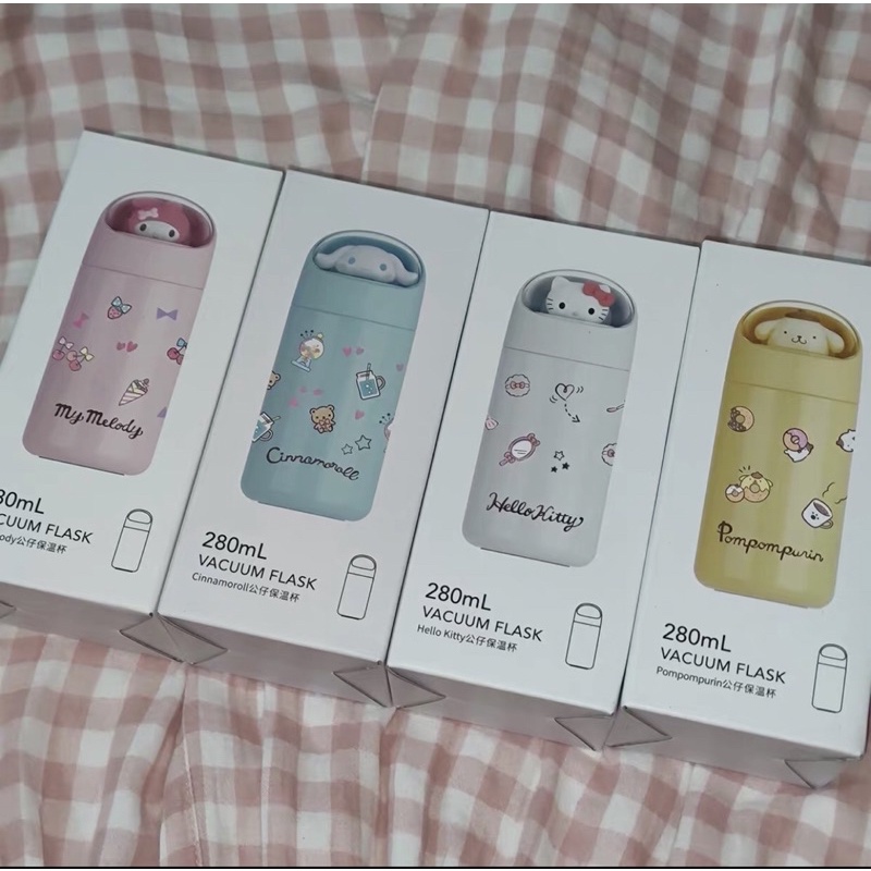 Bình giữ nhiệt nhân vật hoạt hình Sanrio 280 ml