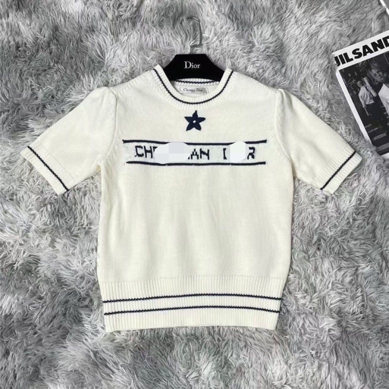 Áo Len Christian D*or Dáng Ngắn