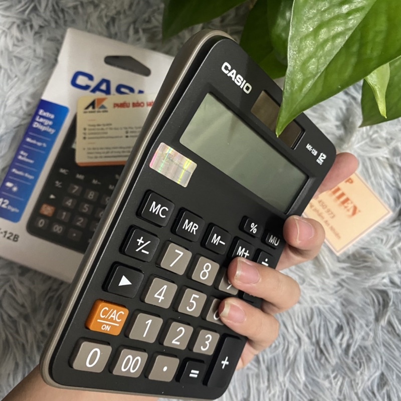 Máy Tính Casio MX-12B ̃MX-120B, Hàng Chính Hãng