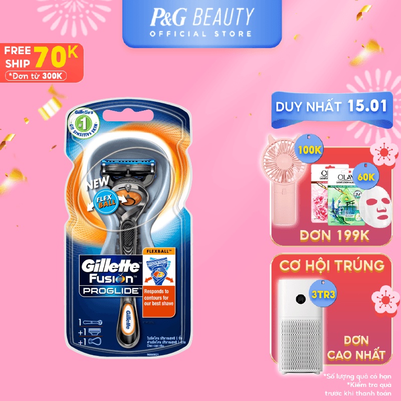 Dao cạo râu Gillette Fusion Proglide Power 1UP