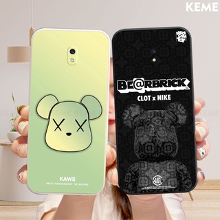 [Viền vuông][Bảo vệ camera] Ốp lưng Xiaomi Redmi 8A in hình Kaws và bearbrick