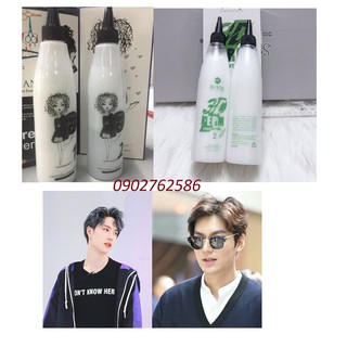 Thuốc Uốn Tóc Nam Hàn Quốc Rẽ Ngôi 3/7 Kèm 12 trục+ Phụ Kiện