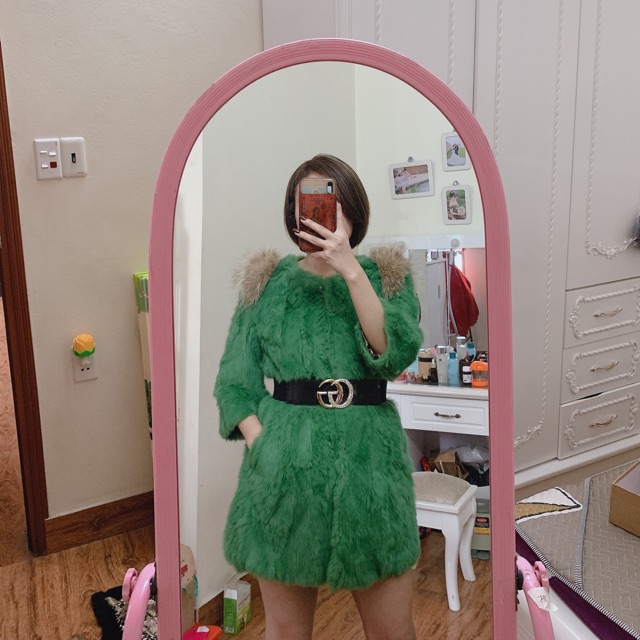 áo lông thỏ thật