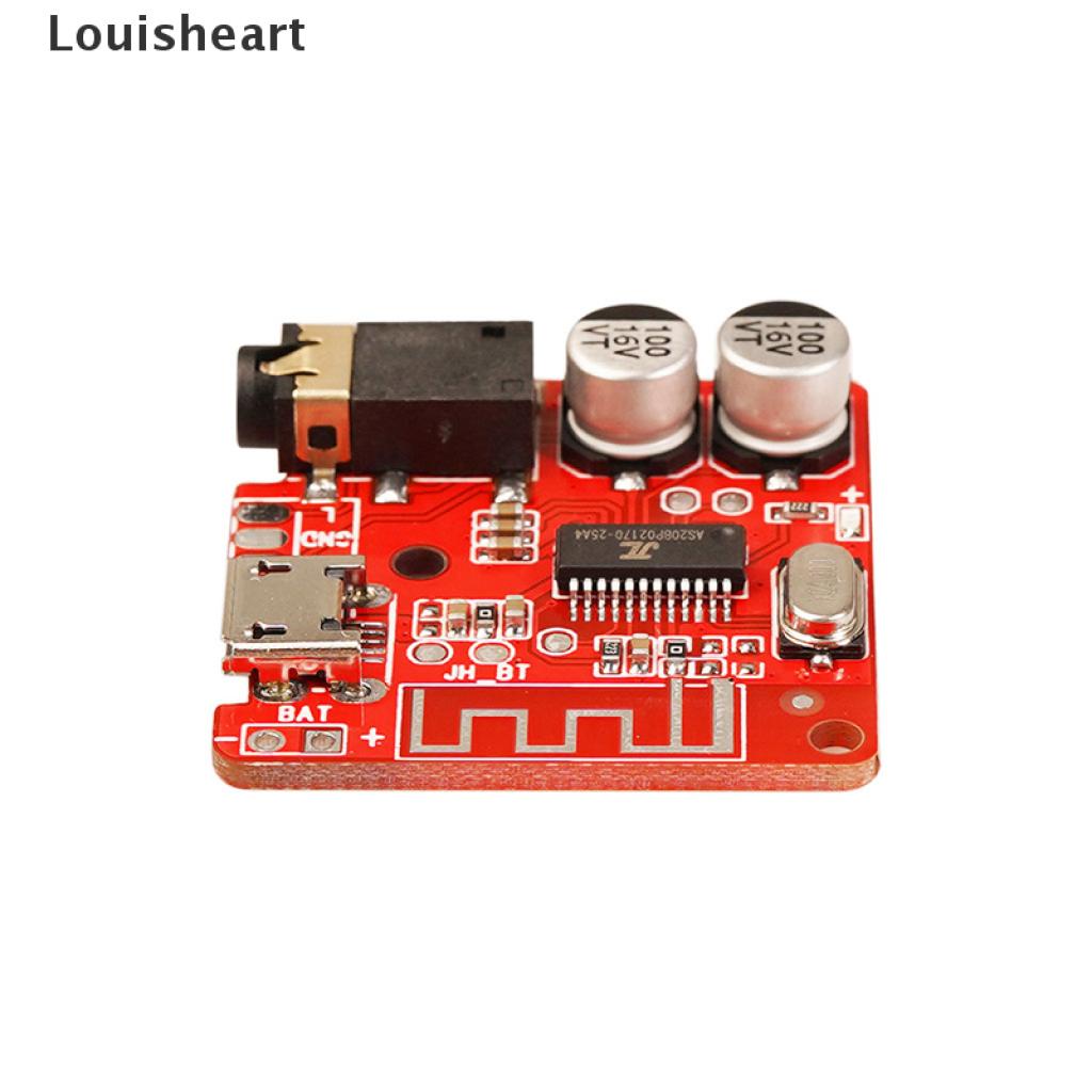 [Louisheart] Bluetooth 5.0 Audio Receiver Board MP3 MP3 Lossless Decoder Board Wireless New Stock