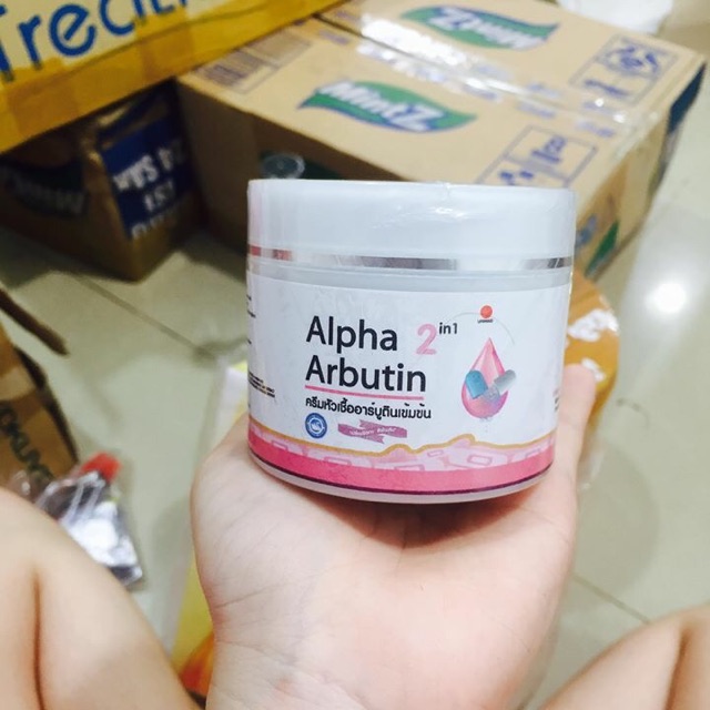 Kem dưỡng trắng da Alpha Arbutin 2 in 1 Thái lan