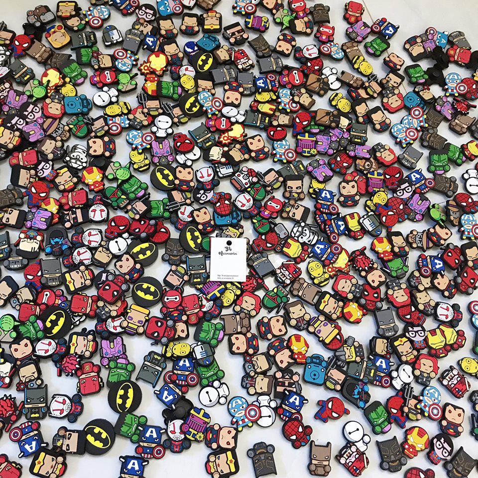 sỉ 100 sticker 2d Siêu Anh hùng, Marvel