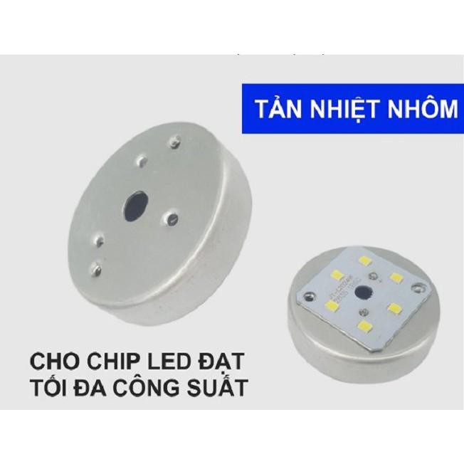 Bộ 3 bóng đèn led trụ 45w kín nước siêu sáng siêu bền