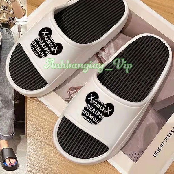 Dép độn đế EVA quai ngang nam nữ Unisex tăng chiều cao đến 5cm hot 2022 loại 1-Rẻ nhất