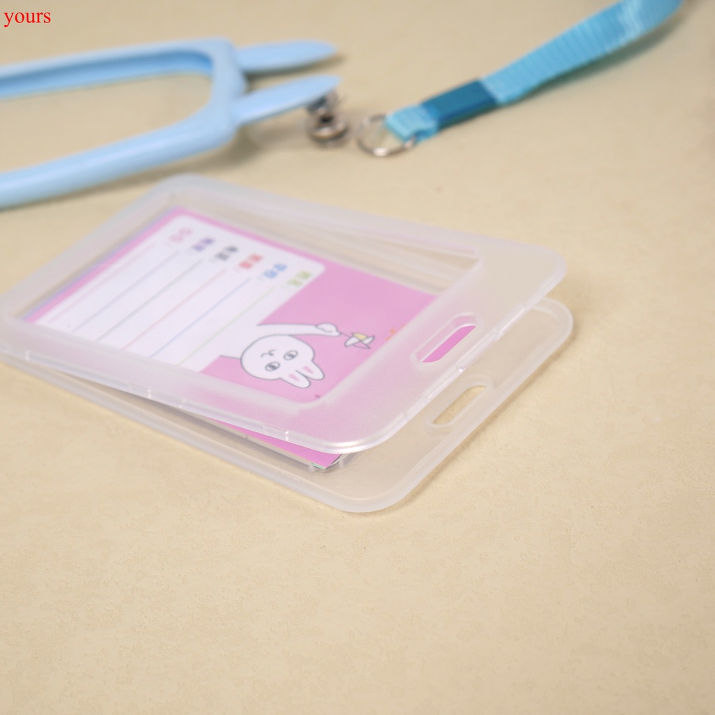 Bao đựng thẻ ID kèm dây đeo kiểu dáng hoạt hình dễ thương cho bé