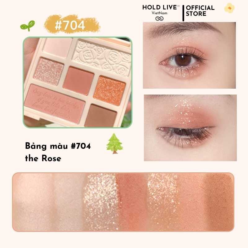 [Có sẵn] Bảng mắt 7 ô hoa cẩm tú cầu Hold Live Paris Garden màu siêu đẹp lâu trôi chống nước chống bay HL527 | BigBuy360 - bigbuy360.vn