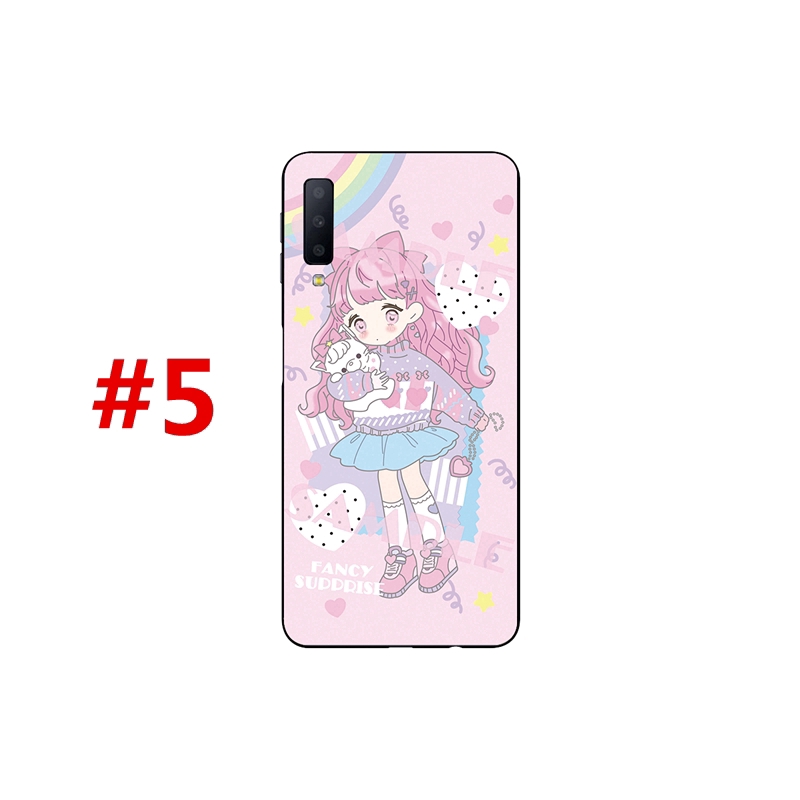 Ốp lưng in hình nhiều mẫu mã đáng yêu cho Samsung Galaxy A7 2018 A750 | BigBuy360 - bigbuy360.vn